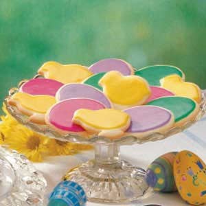 Easter sugar cookies