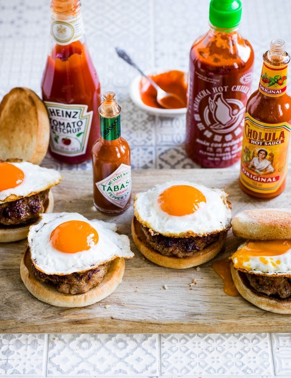 Eastern sausage and egg muffin