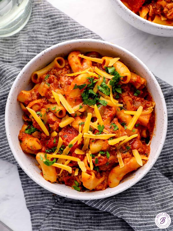 Easy American goulash