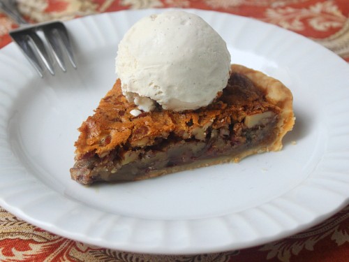 Easy as chocolate pecan pie
