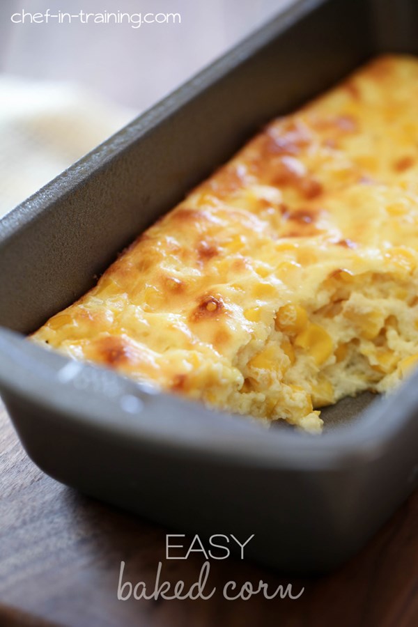 Easy baked corn