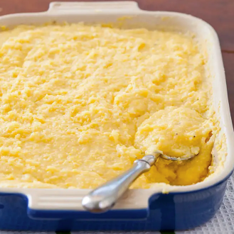 Easy baked polenta