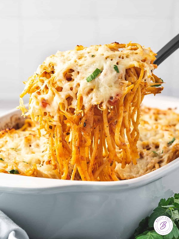 Easy baked spaghetti