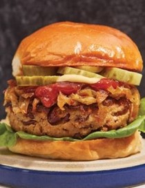 Easy bean burgers