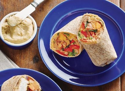 Easy bean burritos