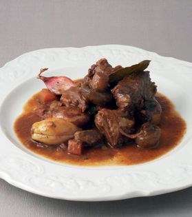 Easy beef Bourguignon