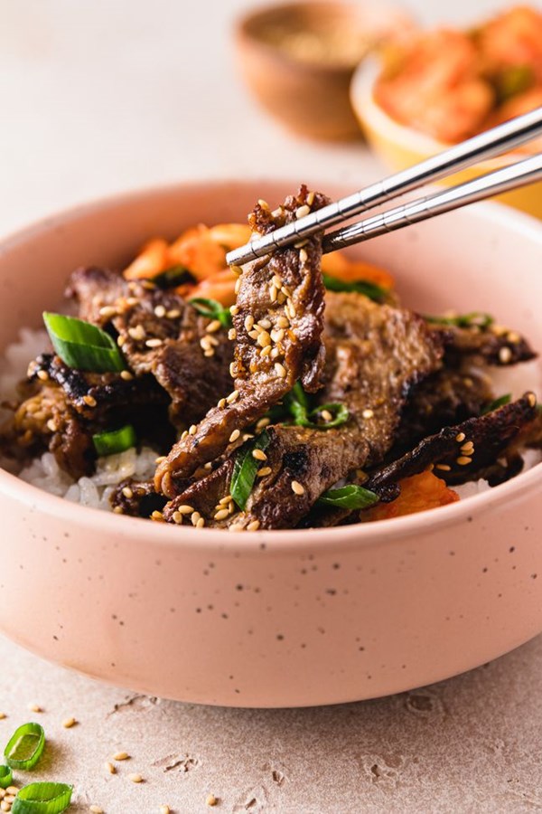 Easy beef bulgogi