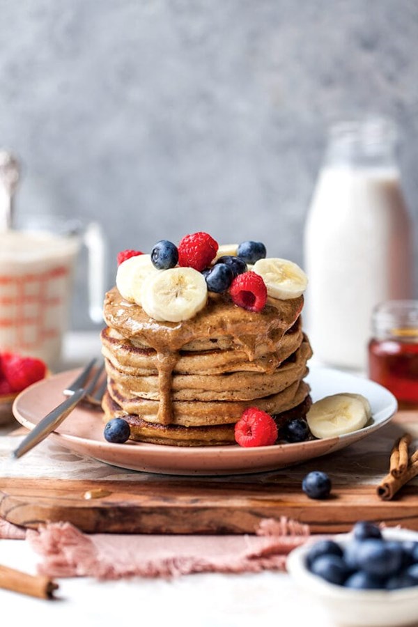 Easy blender pancakes