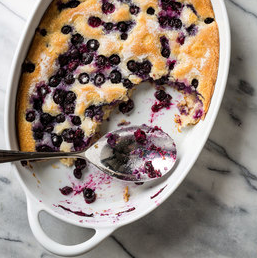 Easy blueberry cobbler