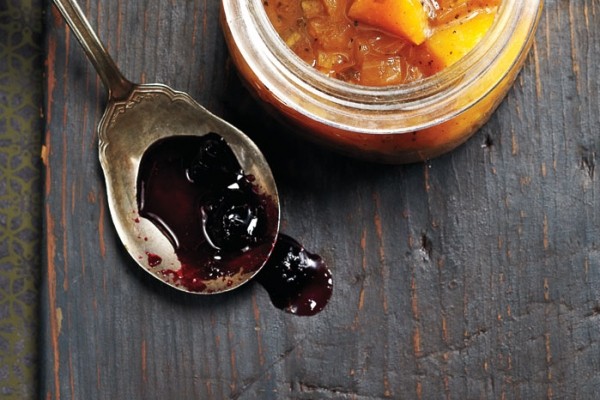 Easy blueberry lemon spread