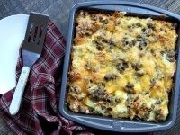 Easy breakfast strata