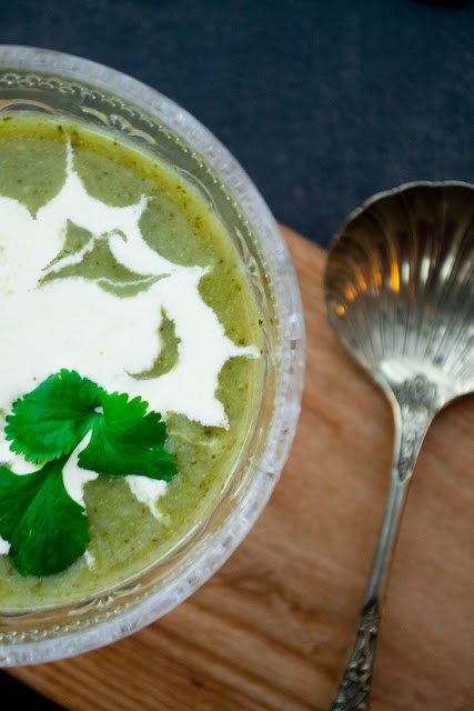 Easy broccoli and spinach soup