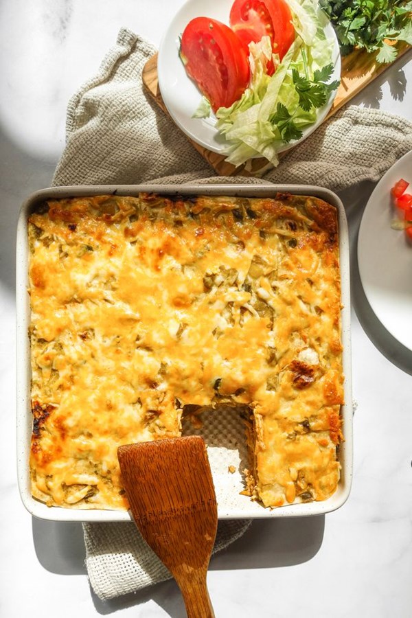 Easy burrito casserole