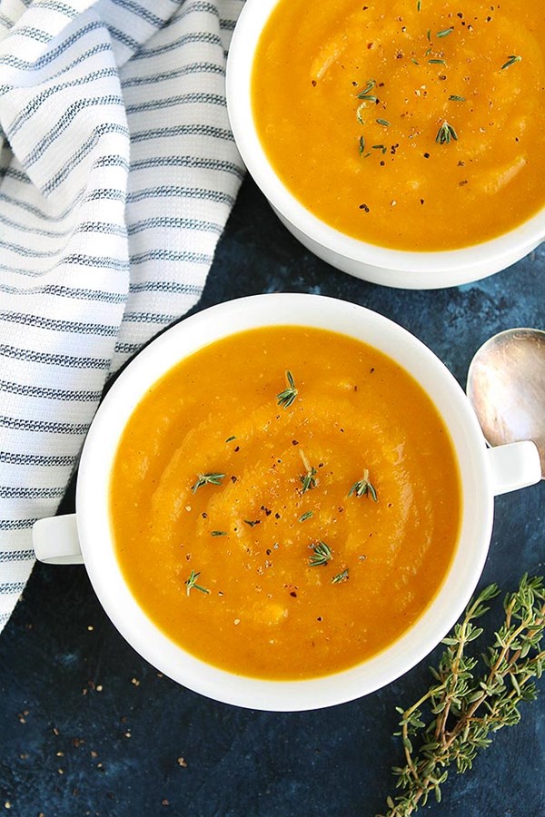 Easy butternut squash soup {Instant Pot} recipe | Eat Your Books