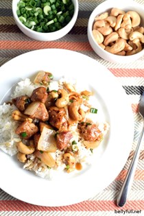 Easy cashew chicken