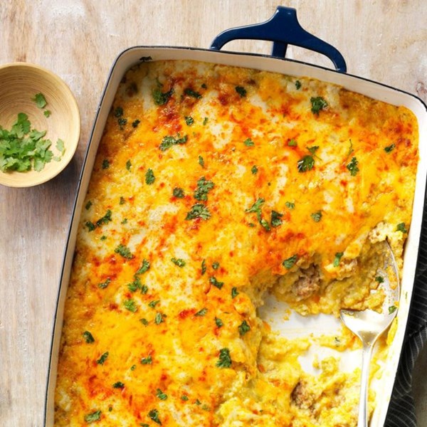 Easy cheesy loaded grits