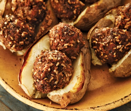 Easy cheesy meatballs