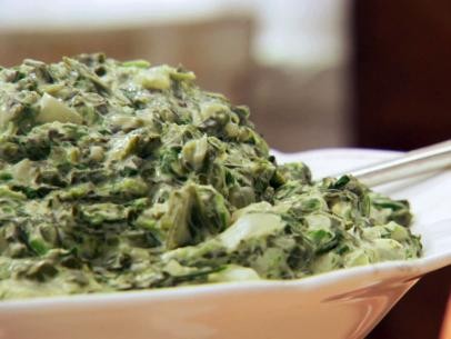 Easy cheesy spinach