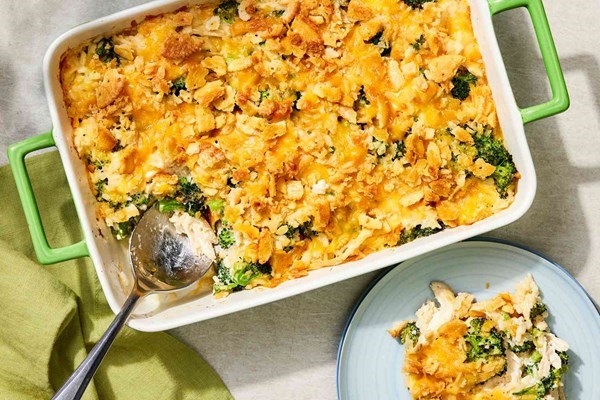 Easy chicken and broccoli casserole
