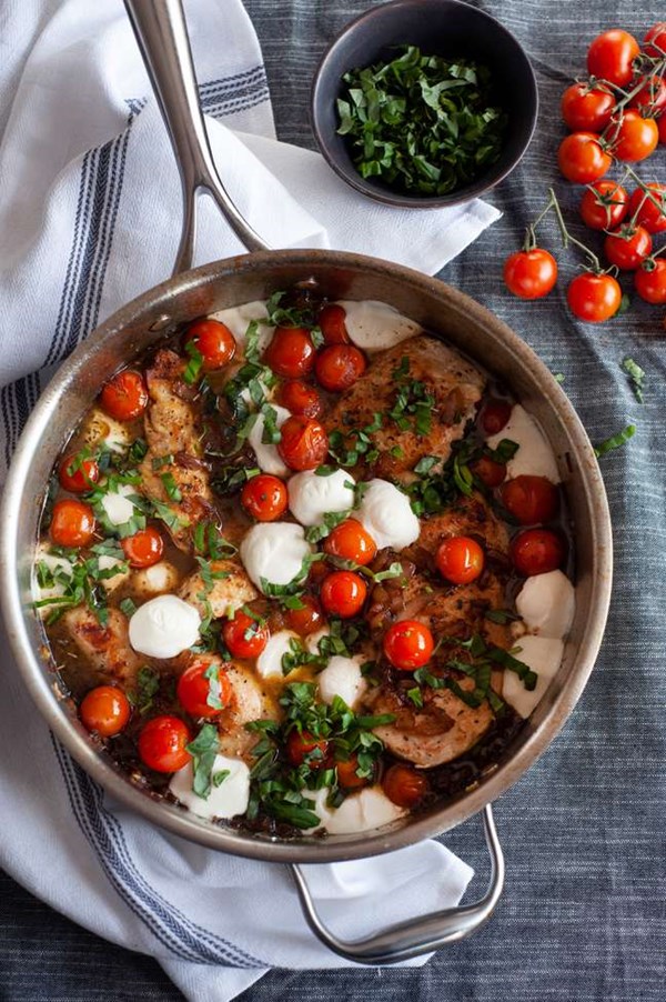 Easy chicken Caprese