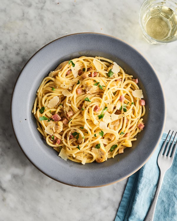 Easy chicken carbonara