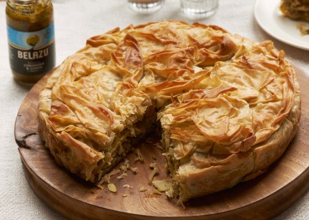 Easy chicken pastilla
