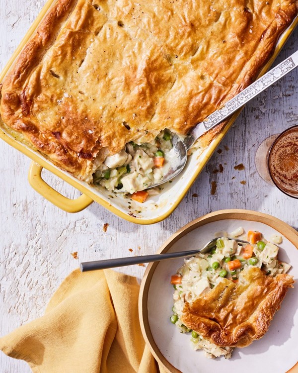 Easy chicken pot pie