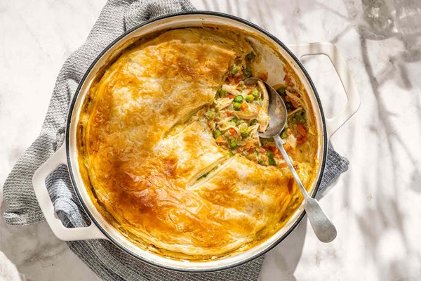 Easy chicken pot pie