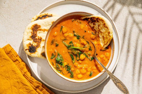 Easy chickpea curry
