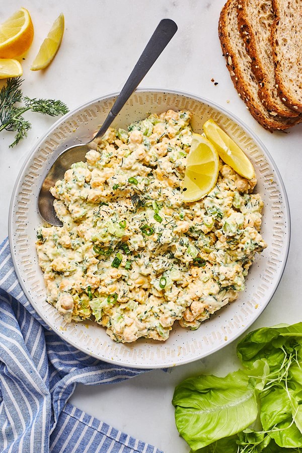 Easy chickpea salad
