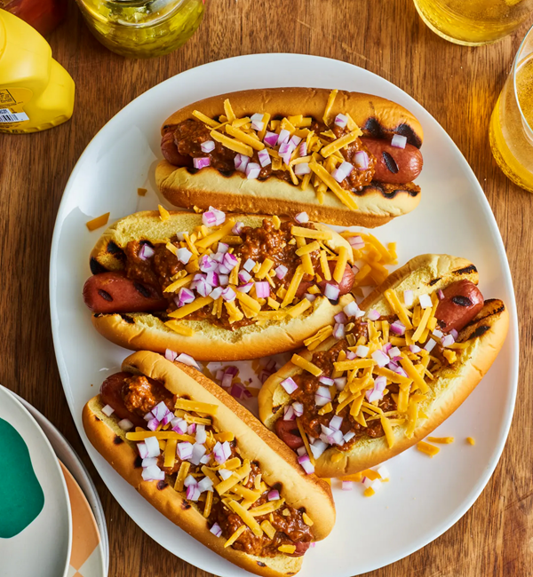 Easy chili dogs 