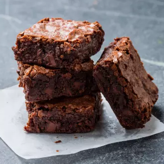 Easy chocolate chunk brownies