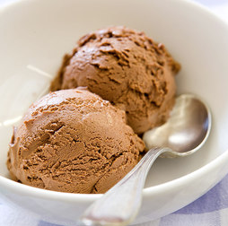 Easy chocolate ice cream