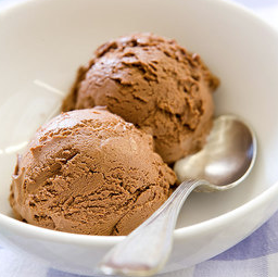 Easy chocolate ice cream