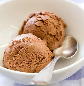 Easy chocolate ice cream