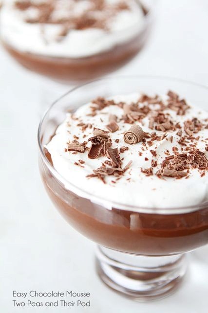 Easy chocolate mousse