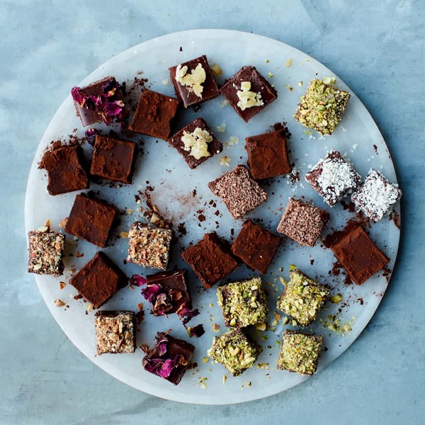 Easy chocolate truffles
