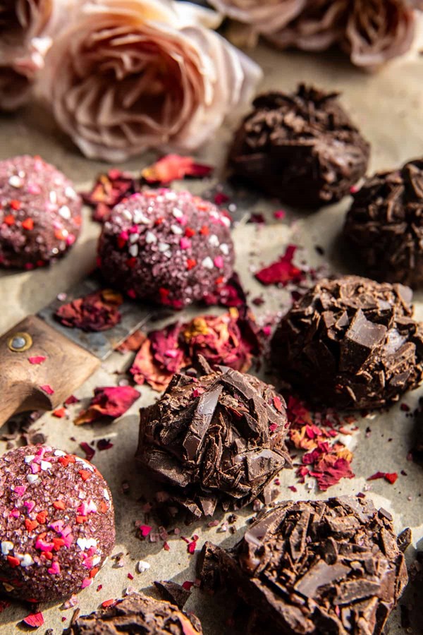 Easy chocolate truffles