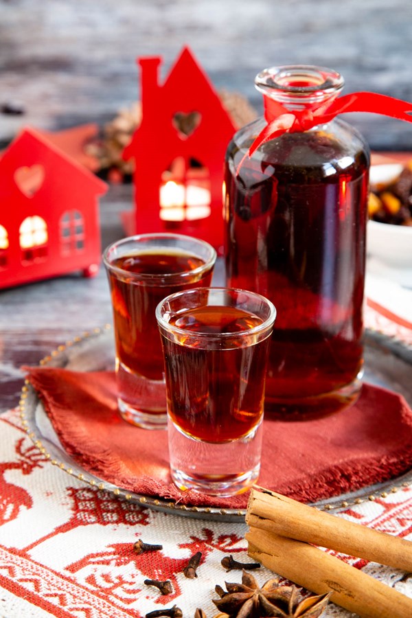 Easy Christmas vodka