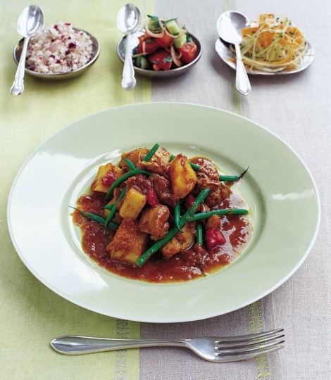 Easy coconut and tamarind chutney