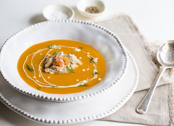 Easy crab bisque