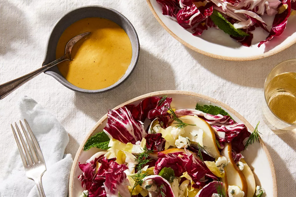 Easy, creamy vegan salad dressing