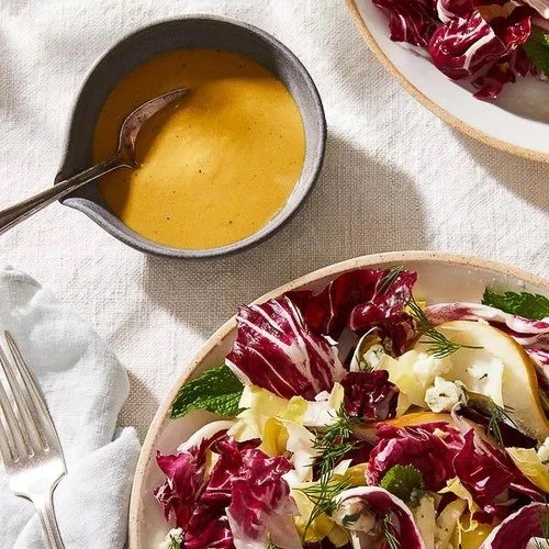 Easy, creamy vegan salad dressing