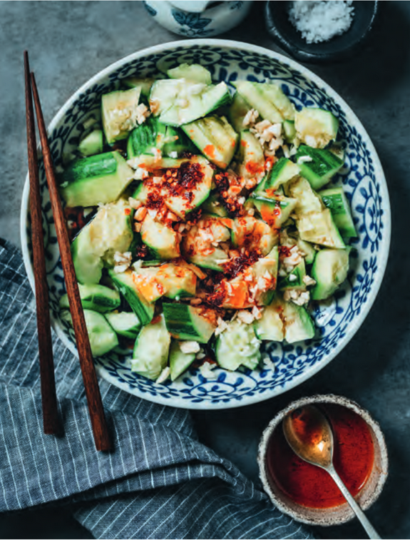 Easy cucumber salad
