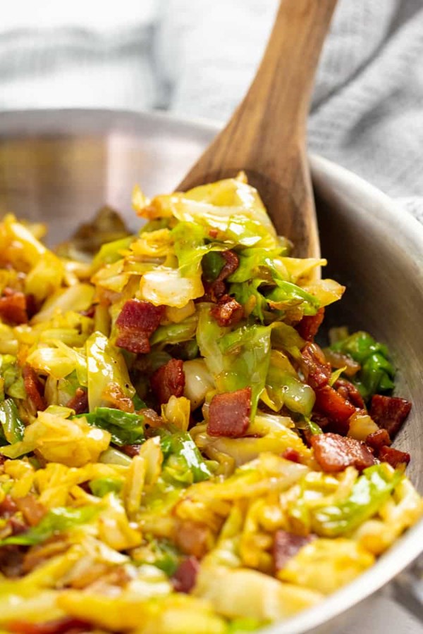 Easy fried cabbage