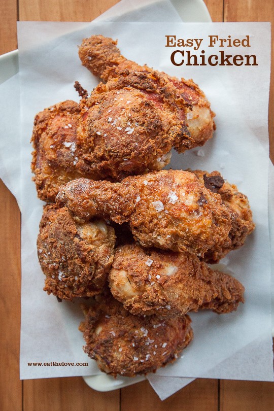 Easy fried chicken