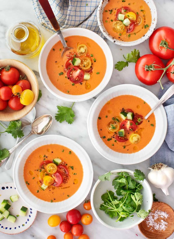 Easy gazpacho