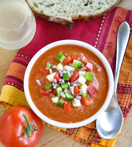 Easy gazpacho