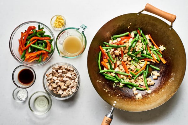 Easy ginger turkey stir-fry