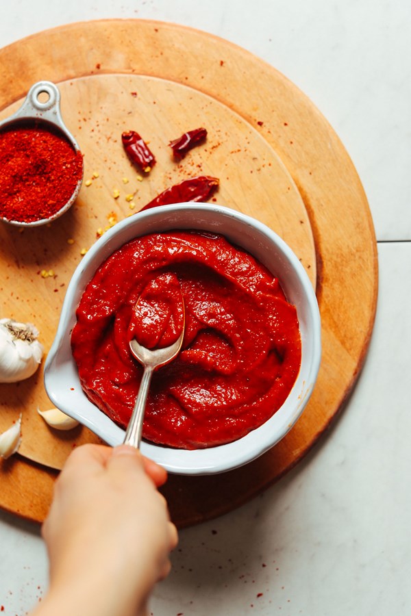 Easy gochujang sauce (Korean chili paste)